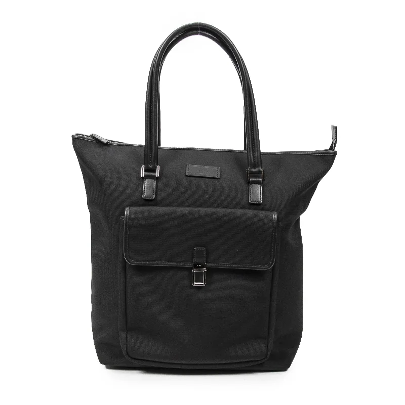 Large Front Pocket Zip Tote